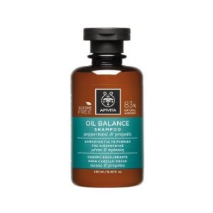 APIVITA Šampon za masnu kosu i vlasište sa mentom i propolisom 250ml