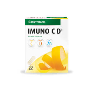 Imuno C D kapsule a30 - dodatak prehrani s vitaminom C, vitaminom D i cinkom