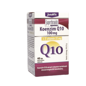 JutaVit Koenzim Q10 A40 – dodatak prehrani za energiju i zdravlje srca