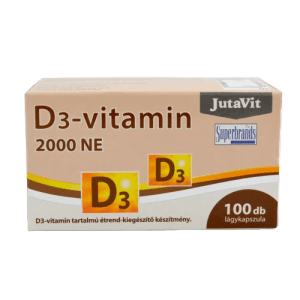 JutaVit Vitamin D3 2000 IU A100 – dodatak prehrani za imunitet i zdravlje kostiju