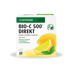Bio-C 500 Direkt A20 – dodatak prehrani za imunitet u praktičnim vrećicama