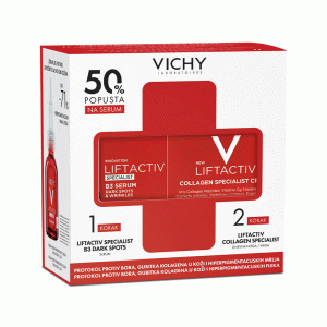 VICHY Liftactiv B3 serum 30ml + Collagen specialist dnevna krema 50ml