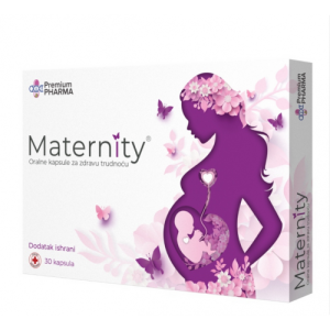 Maternity kapsule a30 – dodatak prehrani za trudnice i dojilje, sa vitaminima i folnom kiselinom