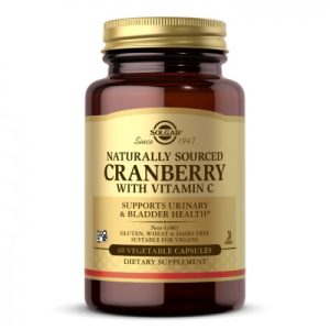 SOLGAR Brusnica + vit C a60