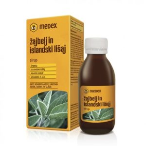 Medex Sirup od kadulje i islandskog lišaja 150ml
