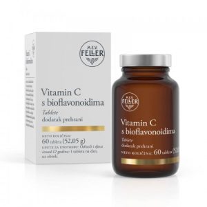 M.E.V. Feller® Vitamin C s bioflavonoidima tbl a60
