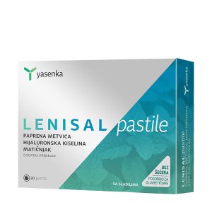 Yasenka Lenisal pastile paprena metvica, hijaluronska kiselina i matičnjak A20