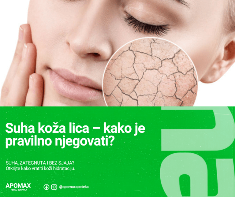 Suha koža lica – kako je pravilno njegovati?